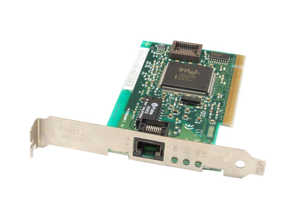 697680-002 Intel Single-Port RJ-45 10/100 Ethernet Network Interface Card