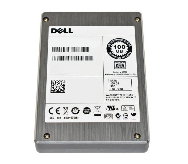 6P0MN Dell 100GB MLC SATA 6Gbps Hot Swap 2.5-inch Internal Solid State Drive (SSD)