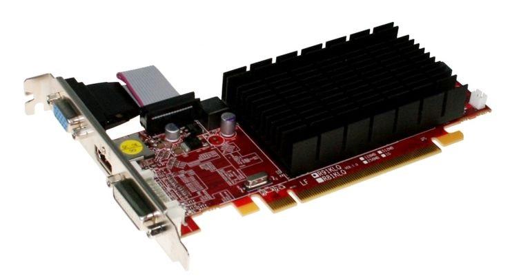 6XMMP-06 ATI Radeon HD 6450 1GB 64-Bit DDR3 PCI Express DVI/ DisplayPort Half Height Loop OPGA8 Video Graphics Card