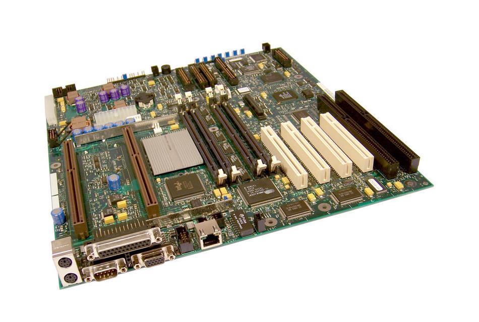 703861-206 Intel N440BX Socket Slot 1 Intel 440BX Chipset Intel Pentium III/ Pentium II Processors Support SDRAM 4x DIMM 2x ATA-33 ATX Server Motherboard (Refurbished)