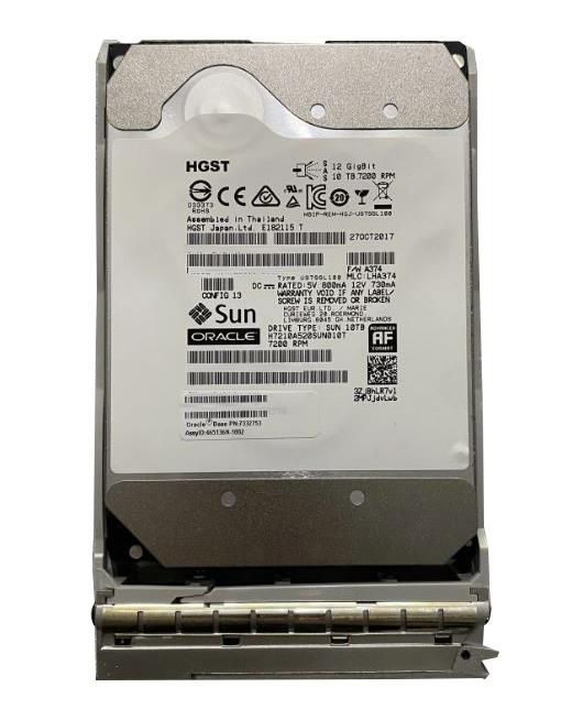 7115450 Oracle 10TB 7200RPM SAS 12Gbps 3.5-inch Internal Hard Drive with Coral Bracket