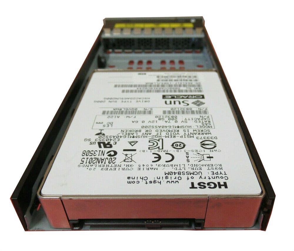 7118667 Oracle 200GB eMLC SAS 2.5-inch Internal Solid State Drive (SSD) with Marlin Bracket