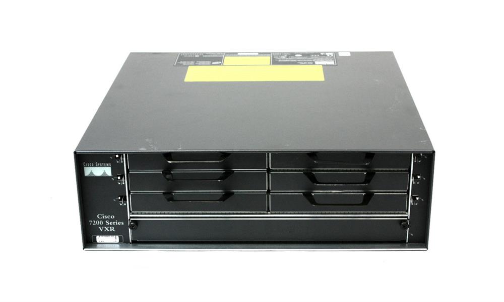 7206VXR/NPE-G1 Cisco 7206 VXR Router with NPE G1 3 Gigabit Fast Ethernet ports and IP Software (Refurbished)
