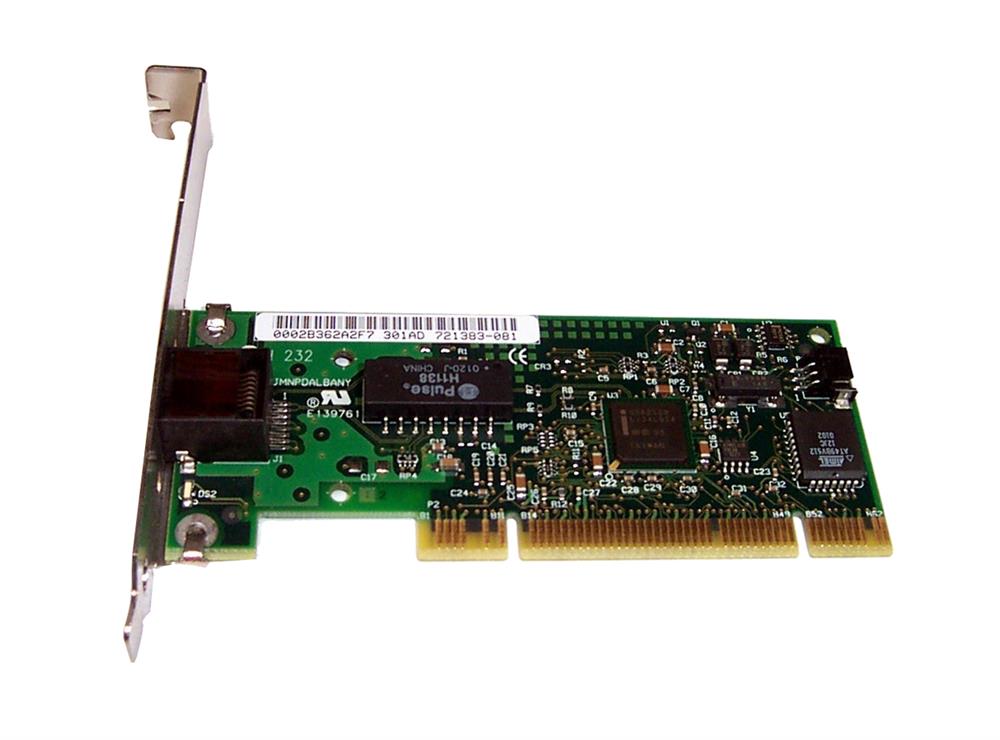 721383-081 Intel PRO/100+ Single-Port RJ-45 100Mbps 10Base-T/100Base-TX Fast Ethernet PCI Management Network Adapter