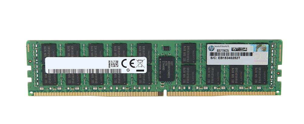 726719-B21 HP 16GB PC4-17000 DDR4-2133MHz Registered ECC CL15 288-Pin DIMM 1.2V Dual Rank Memory Module