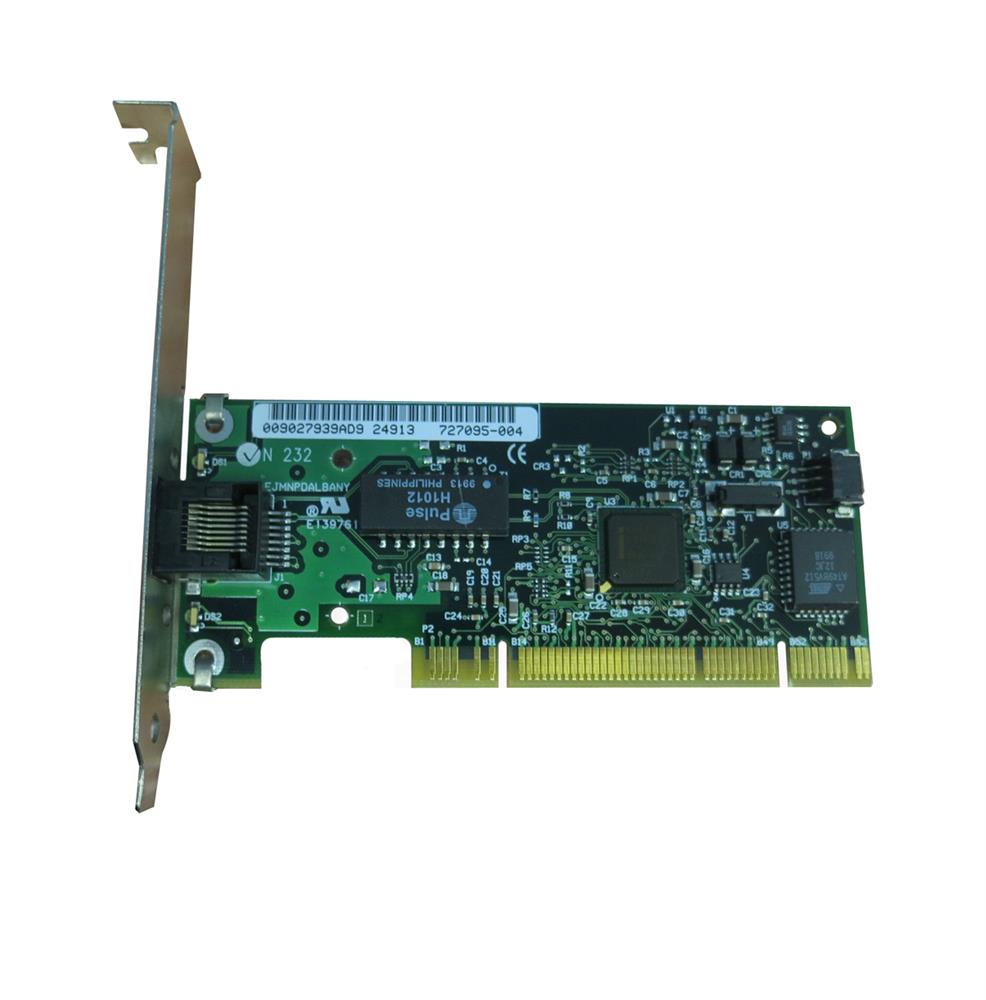 727095-004 Intel 10/100 PCI Network Interface Card RJ-45 Connector