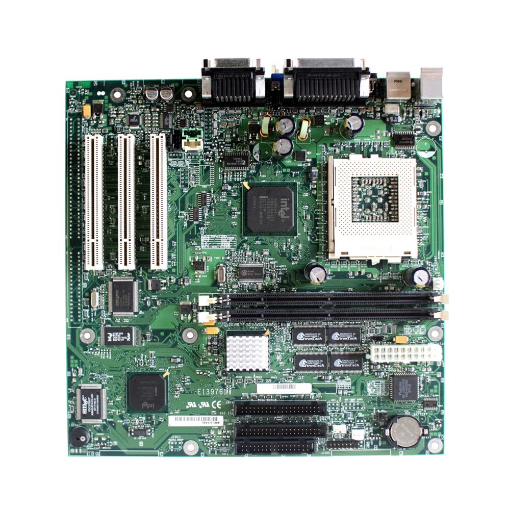 729475-208 Intel System Motherboard Socket PGA370 3 PCI Slots (Refurbished)