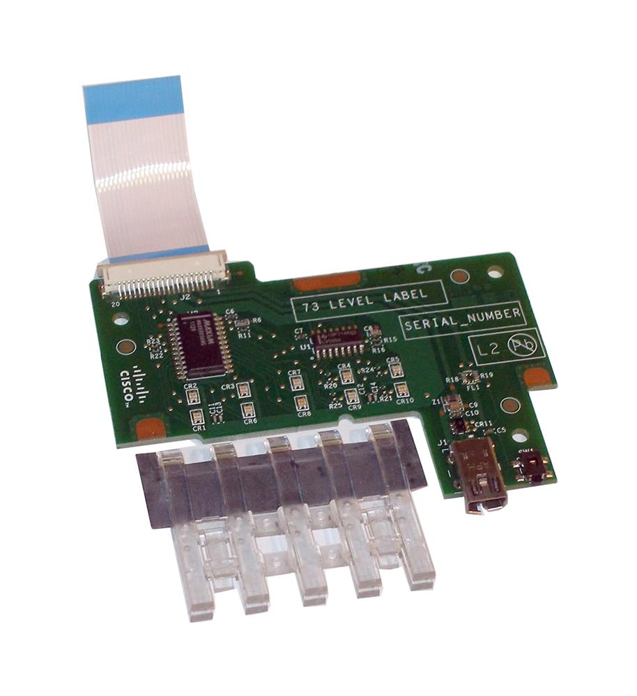 73-12300-03 Cisco Catalyst 3750x Switch Mode Indicator Board Panel with Cable (Refurbished)