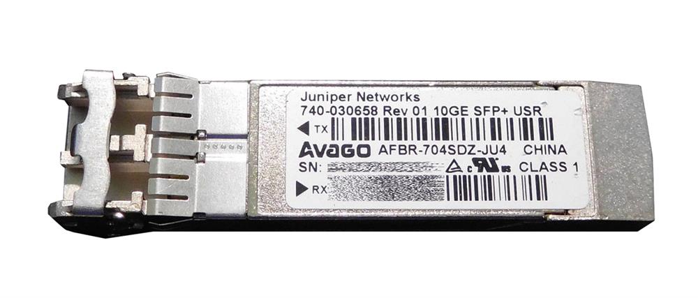 740-030658 Juniper 10.3Gbps 10GBase-USR Multi-mode Fiber 100m 850nm Duplex LC Connector SFP+ Transceiver Module for Avago Compatible (Refurbished)