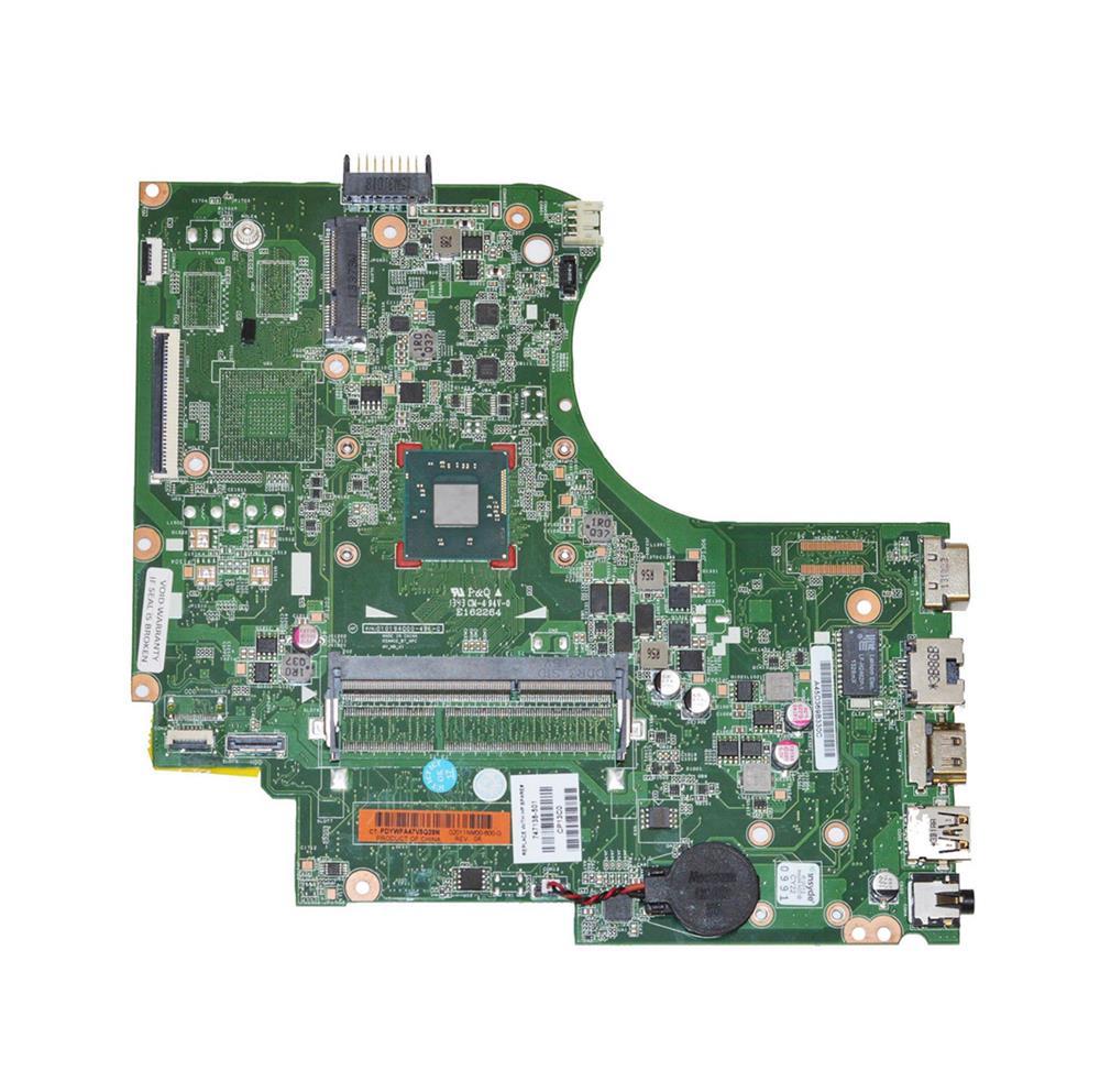 747138-001 HP System Board (Motherboard) With Intel Pentium N3510 CPU for 250 And 15-d Series Notebooks (Refurbished)