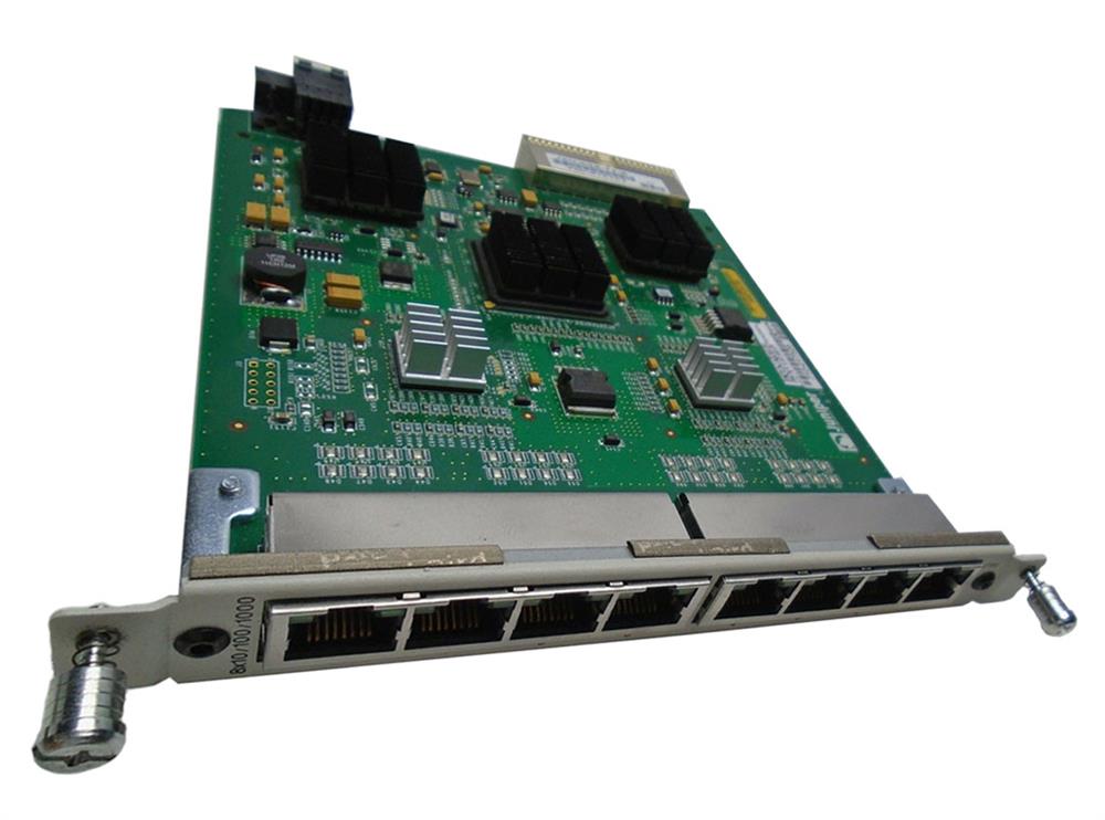 750-015153-IX2 Juniper 8-Ports Gigabit Ethernet 10/100/1000 Copper Universal Physical Interface Module - PIM (Refurbished)