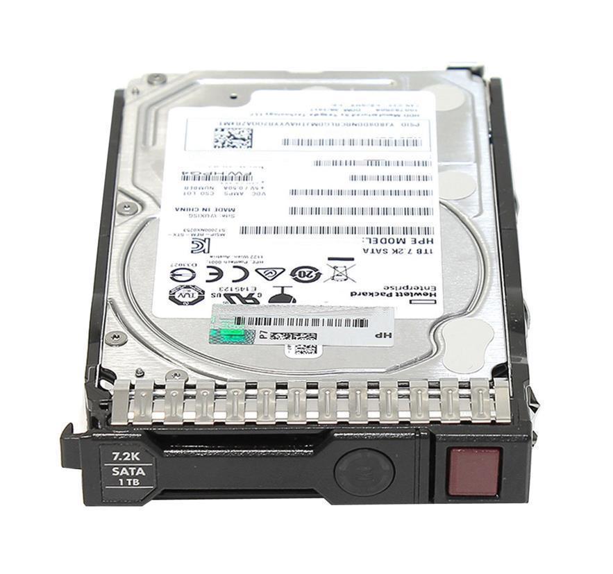 752672-001 HP 1TB 7200RPM SATA 6Gbps Midline Hot Swap 2.5-inch Internal Hard Drive with Smart Carrier
