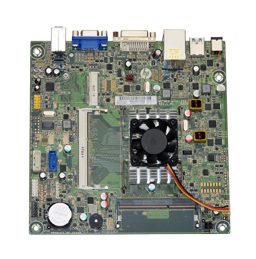 762025-001 HP System Board (Motherboard) with Intel Celeron J1800 Processor for 110 250 Nutmeg-c Desktop (Refurbished)