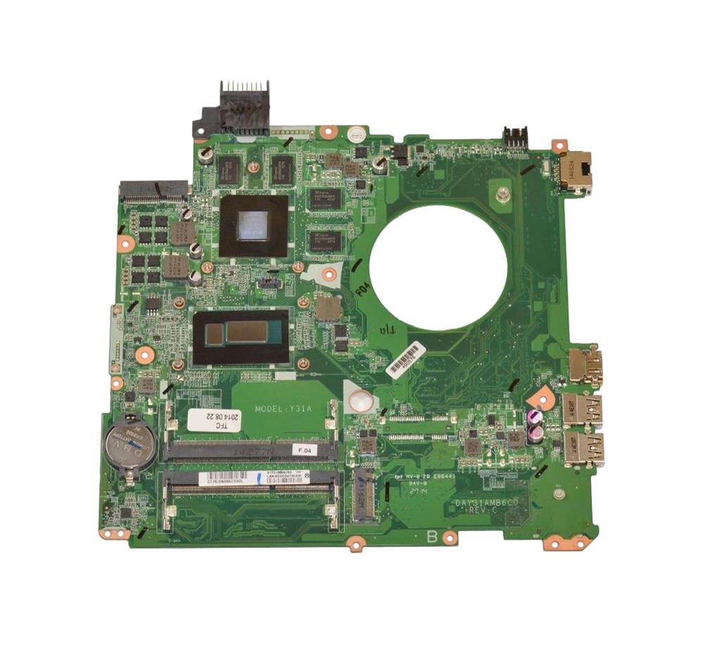 763587-501 HP System Board (Motherboard) With Intel Core i7-4510u Processor for Pavilion 15-k (Refurbished) 