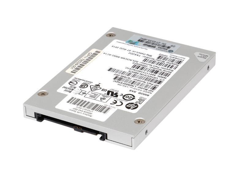 767906-B21 HP 800GB SAS 6Gbps Light Endurance 2.5-inch Internal Solid State Drive (SSD) with Smart Carrier