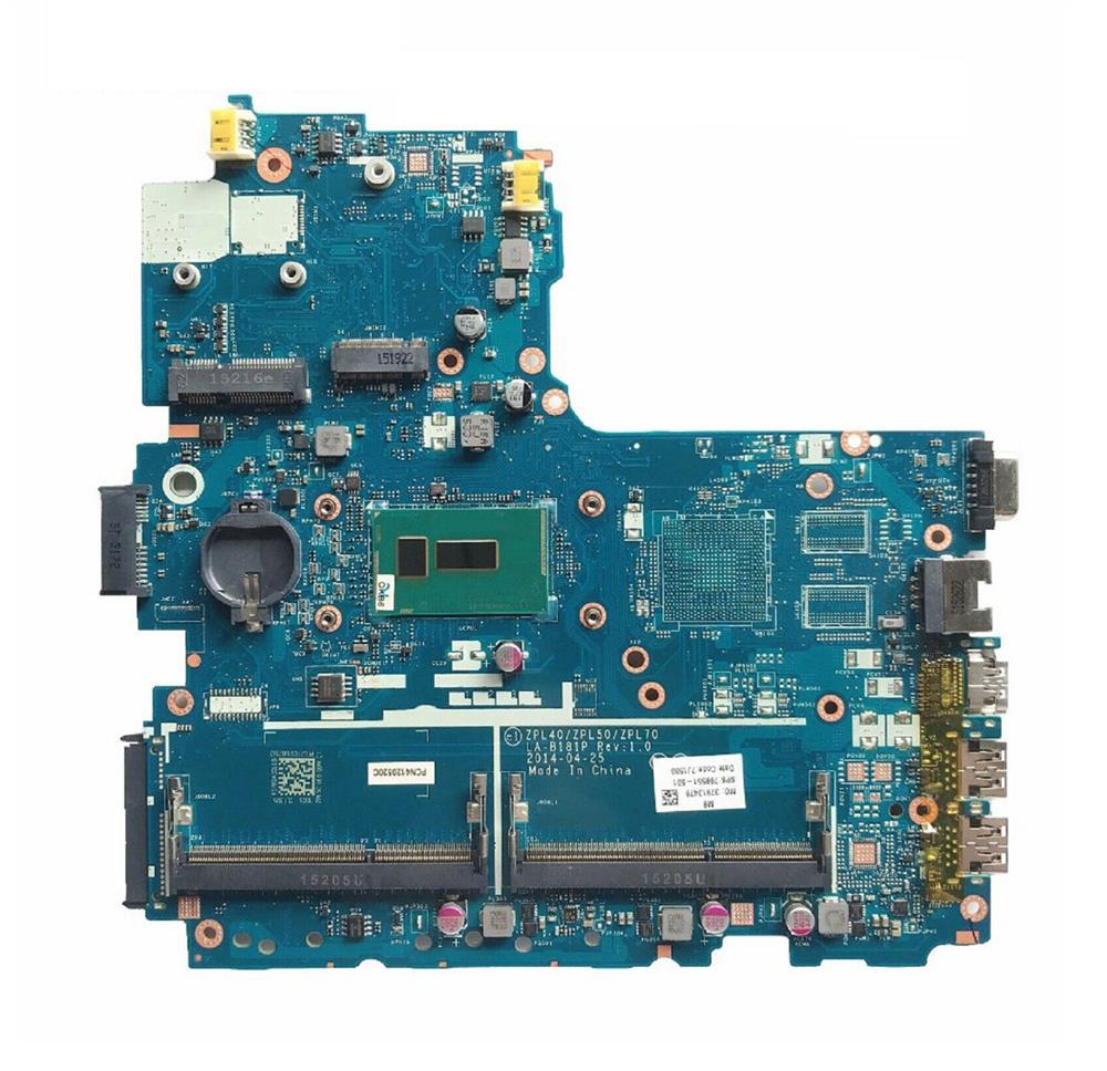 768142-601 HP System Board (Motherboard) 1.70GHz With Intel Core i5-4210u Processors Support for Probook 440 G2 450 G2 470 G2