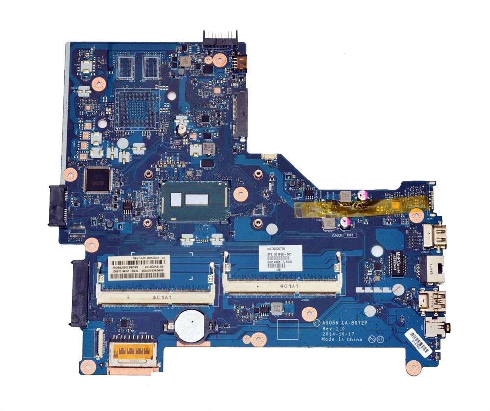 780127-501 HP System Board (Motherboard) With Intel Core i3-4030u Processor (Refurbished) 