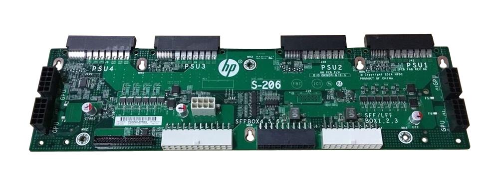 780969-001 HP 4-Slot Power Supply Backplane Board