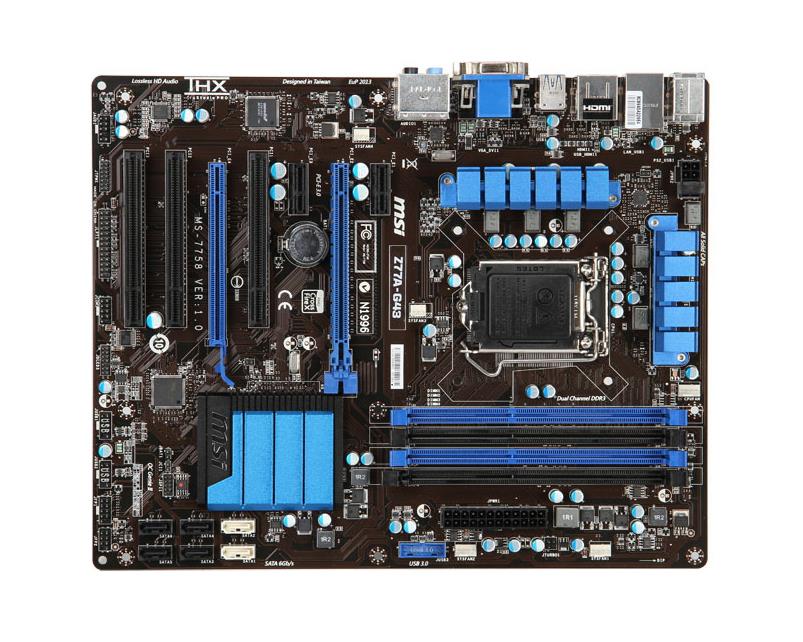 7817-030R MSI B85M-E45 Socket LGA 1150 Intel B85 Express Chipset Core i7 / i5 / i3 / Pentium / Celeron Processors Support DDR3 2x DIMM 4x SATA 6.0Gb/s Micro-ATX Motherboard (Refurbished)