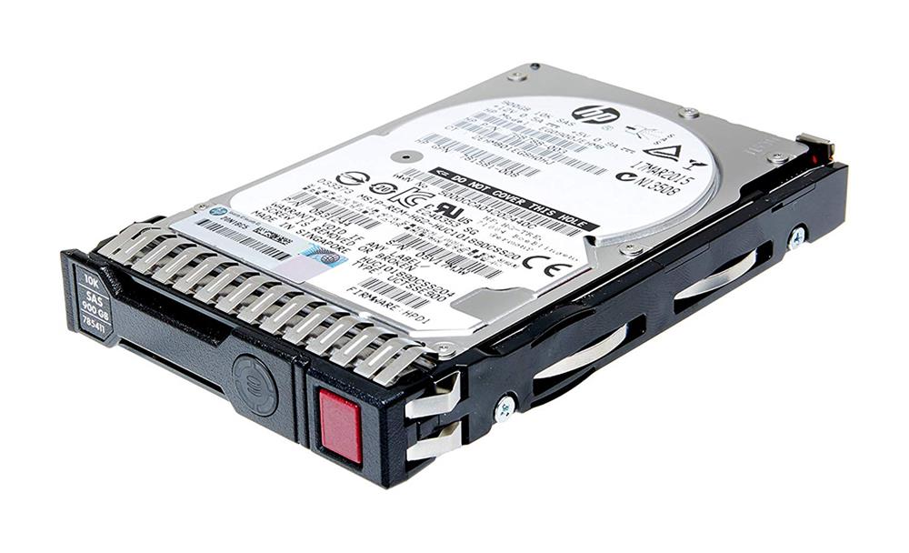 785069-B21-SC HP 900GB 10000RPM SAS 12Gbps 2.5-inch Internal Hard Drive with Smart Carrier for G8 and G9 Server Systems