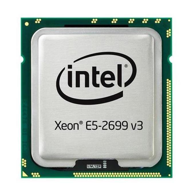 787873-B21 HP 2.30GHz 9.60GT/s QPI 45MB L3 Cache Intel Xeon E5-2699 v3 18-Core Processor Upgrade for ProLiant DL380z Server