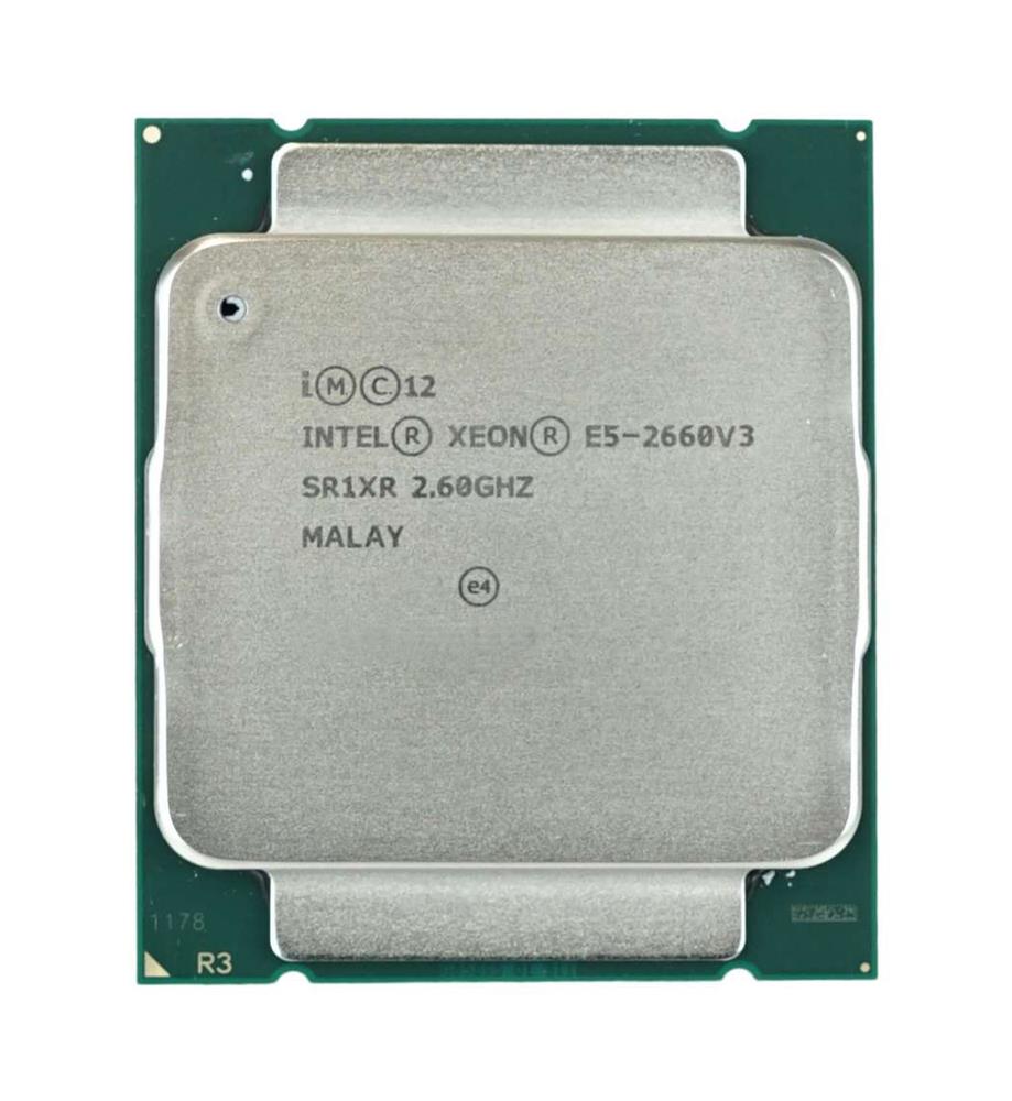 790099-001 HP 2.60GHz 9.60GT/s QPI 25MB L3 Cache Socket LGA2011-3 Intel Xeon E5-2660 v3 10-Core Processor Upgrade