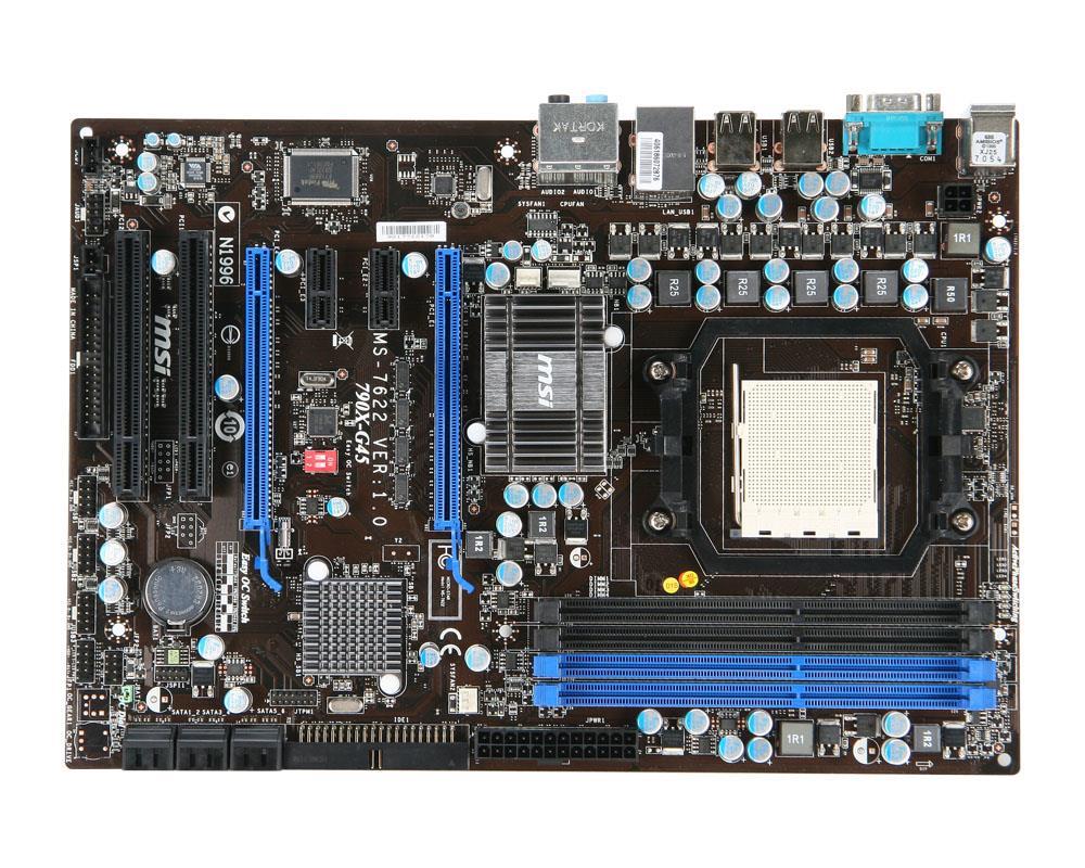 790XT-G45 MSI Desktop Motherboard AMD 790X Chipset Socket AM2+ PGA-940 ATX 1 x Processor Support 16GB DDR2 SDRAM Maximum RAM CrossFire Support Serial ATA/300, Ultra ATA/133 (ATA-7) RAID Supported Controller 2 x PCIe x16 Slot