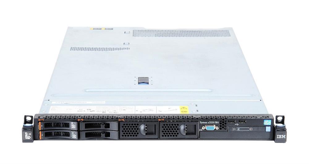 7914H3M-01 IBM Server System x3550 M4 Xeon E5 v2 Ten-Core 2.20GHz Bus Speed 1866MHz 25MB Cache RAM 8GB No Hard Drive No Optical ServeRAID M5110 1GB Flash No OS Installed No License Rack-mountable - 2U (Refurbished)