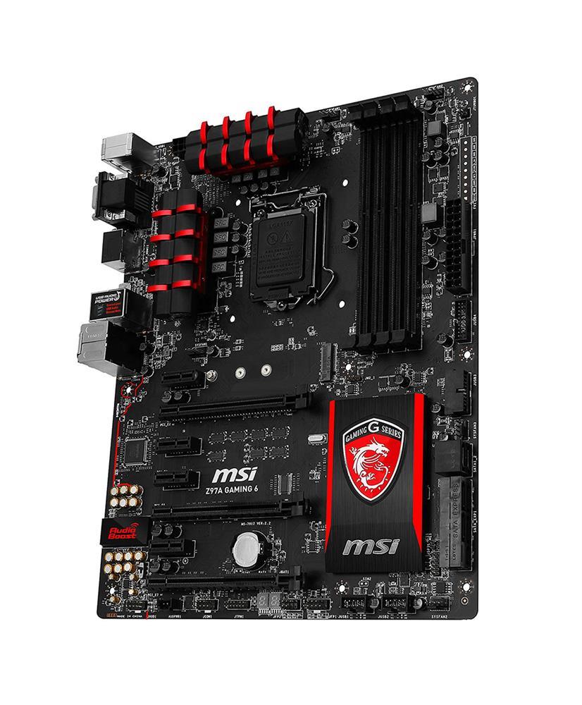 7917-002R MSI Z97a Gaming 6 Motherboard Atx LGA1150-sockel Z97 U (Refurbished)