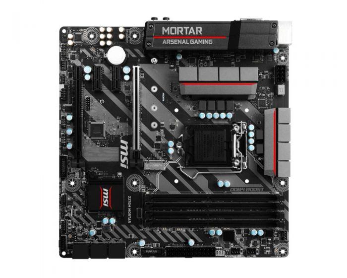 7A69-001R MSI Z270M MORTAR Socket LGA 1151 Intel Z270 Chipset 7th/6th Generation Core i7 / i5 / i3 / Pentium / Celeron Processors Support DDR4 4x DIMM 6x SATA 6.0Gb/s Micro-ATX Motherboard (Refurbished)
