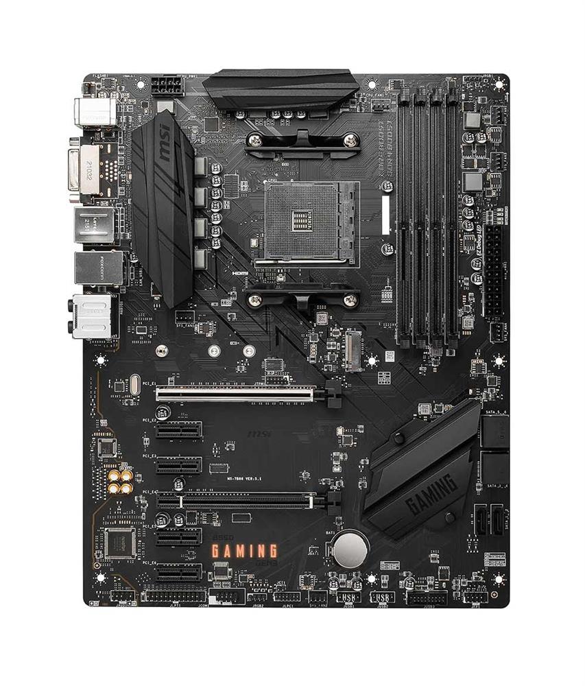 7B86-050R MSI B550 GAMING GEN3 Socket AM4 AMD B550 Chipset AMD Ryzen 5000/3000 Processors Support DDR4 4x DIMM SATA 6.0Gb/s ATX Motherboard (Refurbished)