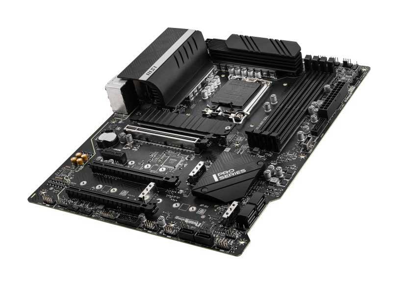 7D25-012R MSI PRO Z690-A WIFI DDR4 Socket LGA 1700 Intel Z690 Chipset Core / Pentium Gold / Celeron Processors Support DDR4 4x DIMM 6x SATA3 ATX Motherboard (Refurbished)
