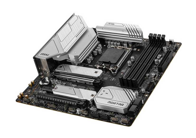 7D42-004R MSI MAG B660M MORTAR WIFI DDR4 Socket LGA 1700 Intel B660 Chipset 12th Generation Intel Core / Pentium Gold / Celeron Processors Support DDR4 4x DIMM 6x SATA 6.0Gb/s Micro-ATX Motherboard (Refurbished)