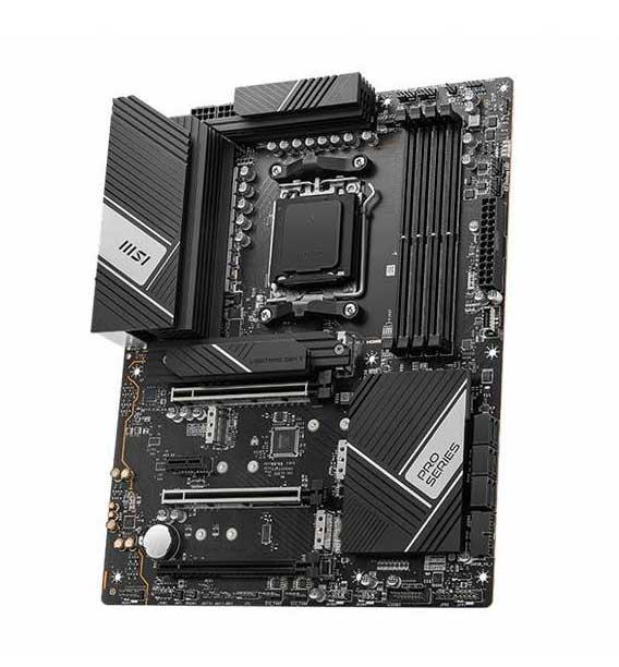 7D67-001R MSI PRO X670-P WIFI Socket AM5 AMD X670 Chipset AMD Ryzen Processors Support DDR5 4x DIMM 6x SATA 3.0Gb/s ATX Motherboard (Refurbished)