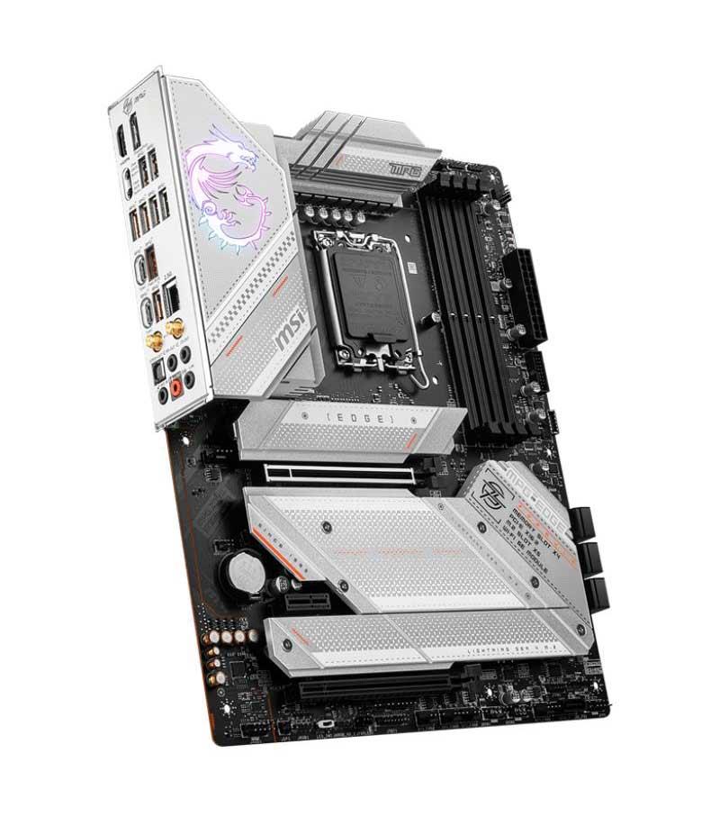 7D91-008R MSI MPG Z790 EDGE WIFI Socket LGA 1700 Intel Z790 Chipset 12th/13th Generation Intel Core Pentium Gold / Celeron Processors Support DDR5 4x DIMM 7x SATA 6.0Gb/s ATX Motherboard (Refurbished)