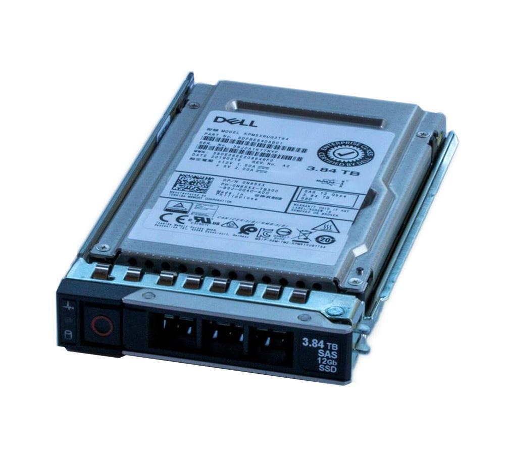 7FTC1 Dell 3.84TB SSD SAS Read Intensive 12Gbps 512E 2.5 Hot Plug Drive