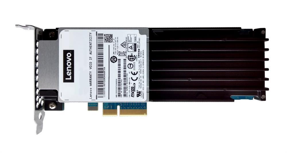 7XB7A05925 Lenovo 1.6TB MLC PCI Express 3.0 x4 NVMe HH-HL Add-in Card Solid State Drive (SSD)