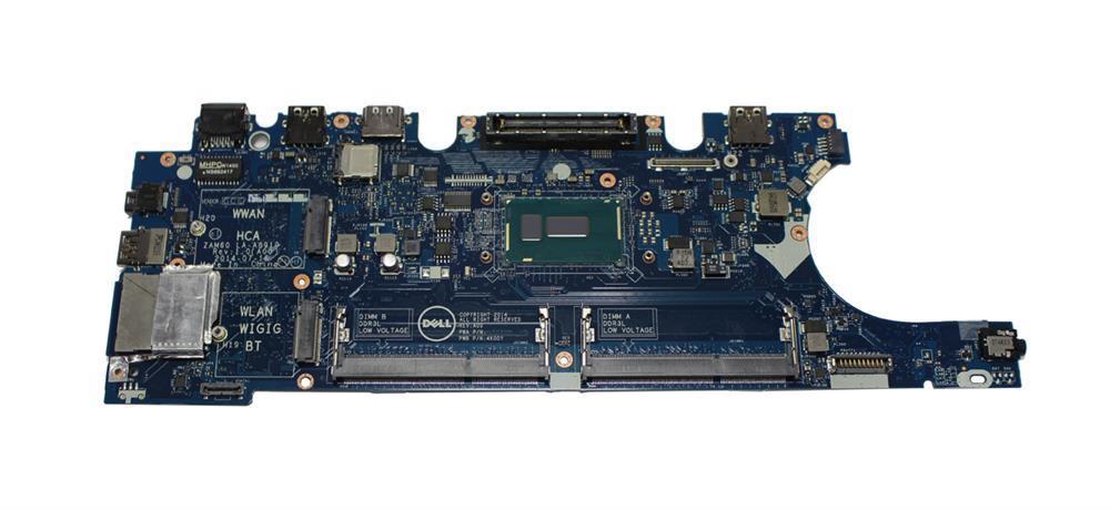 7YH0R Dell System Board (Motherboard) With 2.20GHz Core i5-5200u Processors Support For Latitude E5250 (Refurbished)