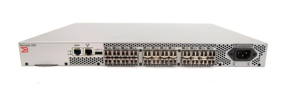 80-1001763-02 Brocade 300 8Gb SAN Switch with 24 Ports 8 Active 8 X 4Gb Sfp (Refurbished)