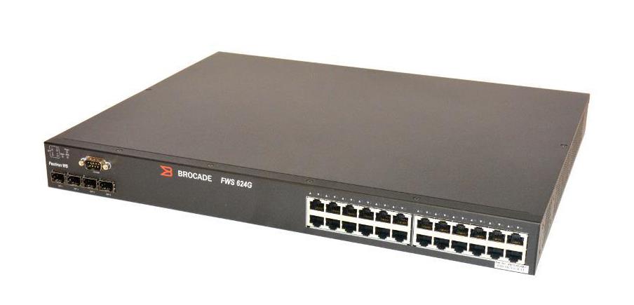 80-1003143-03 Brocade Fastiron Fws624G 24 Port Gbe Switch (Refurbished)