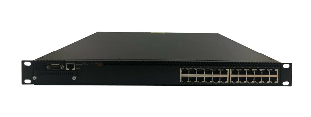 80-1003604-05 Brocade 24 Ports Of 10 100 1000 Mbps Ethernet Back To Front Airflow