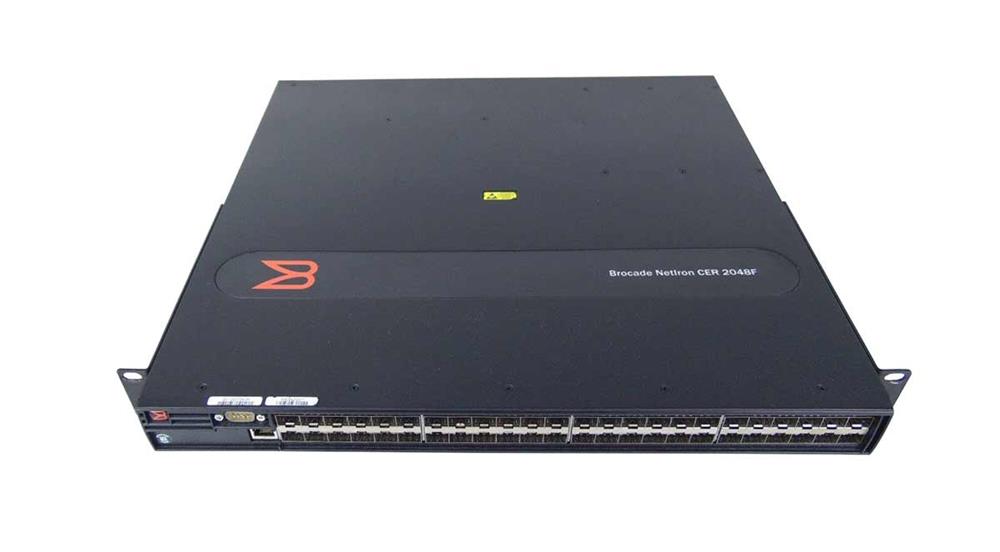 80-1003703-03 Brocade NetIron CES 2048F Switch w/ DC Power Supply (Refurbished)