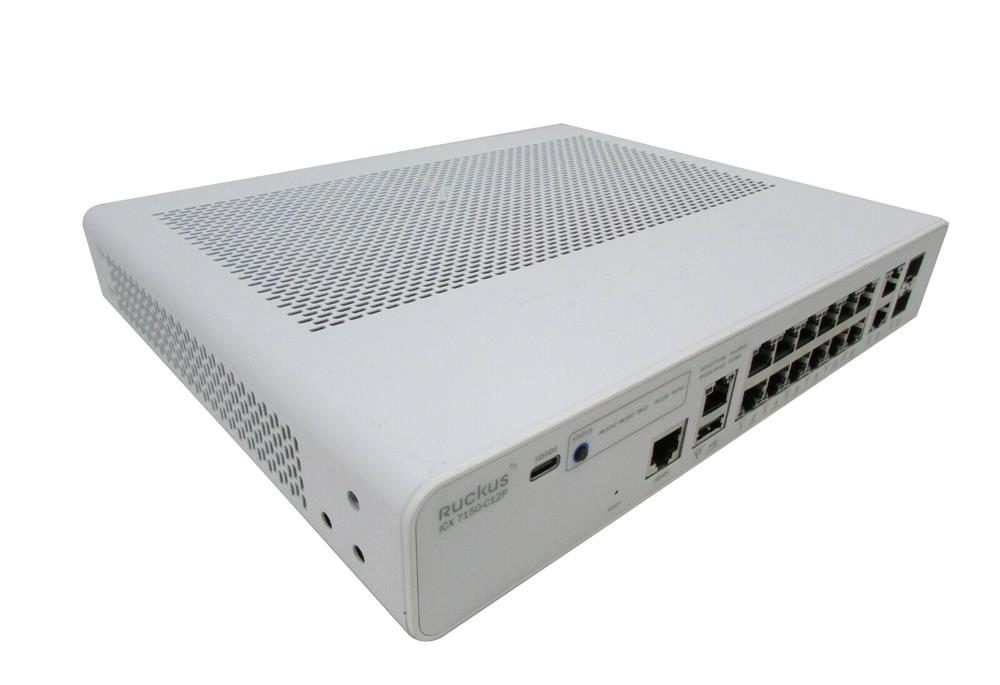 80-1009879-03 Brocade Ruckus Icx 7150 C12P 12 X 10 100 1000 POE 2 X 10 10