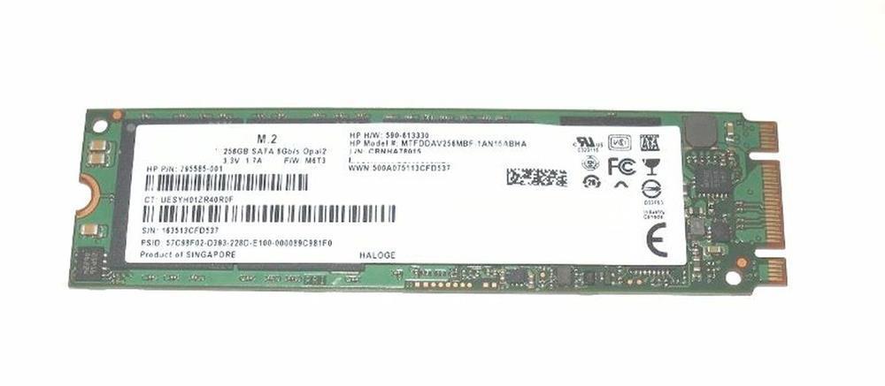 801473-001 HP 256GB TLC SATA 6Gbps M.2 Internal Solid State Drive (SSD) for Pavilion 15 and 17