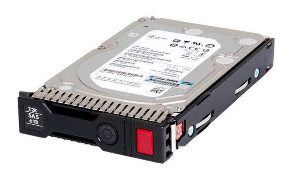 808862-001 HP 6TB 7200RPM SAS 12Gbps 3.5-inch Internal Hard Drive with Smart Carrier