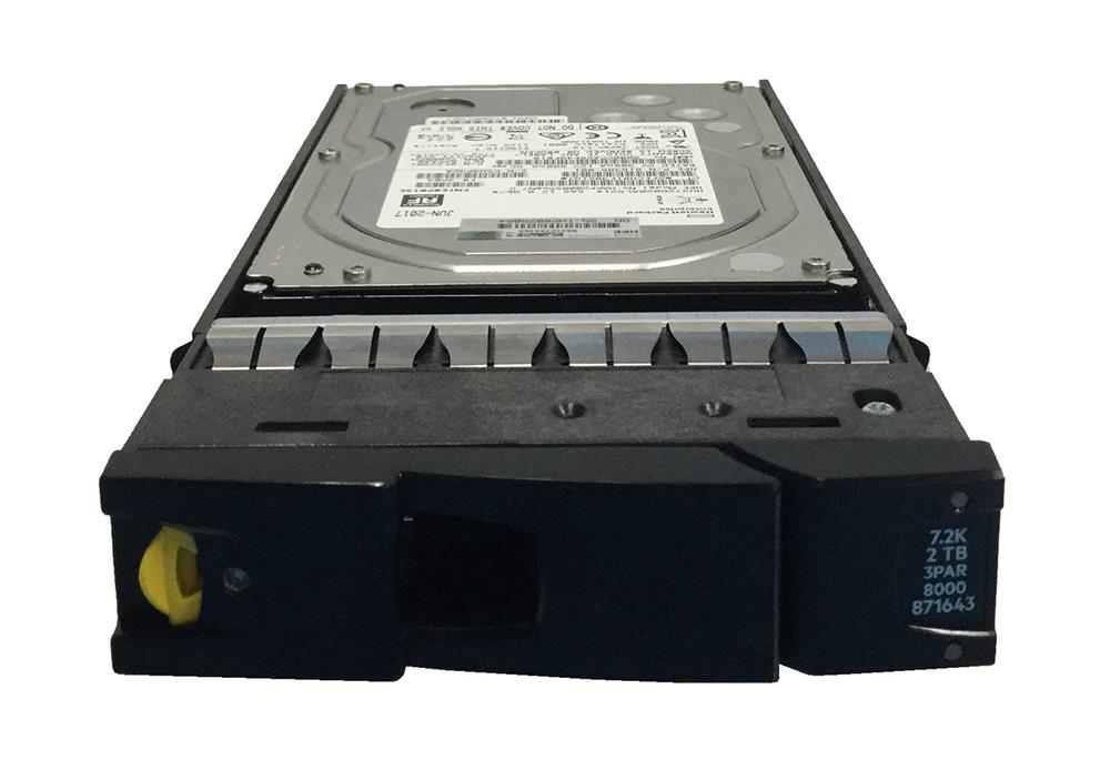 810880-001 HP 3Par 8000 2TB 7200RPM SAS 12Gbps 3.5-Inch Hard Drive