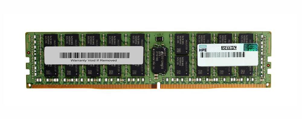 819413-001 HPE 64GB PC4-19200 DDR4-2400MHz Registered ECC CL17 288-Pin Load Reduced DIMM 1.2V Quad Rank Memory Module