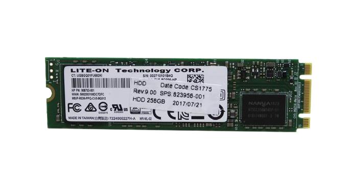 823956-001 HP 256GB TLC SATA 6Gbps M.2 2280 Internal Solid State Drive (SSD)