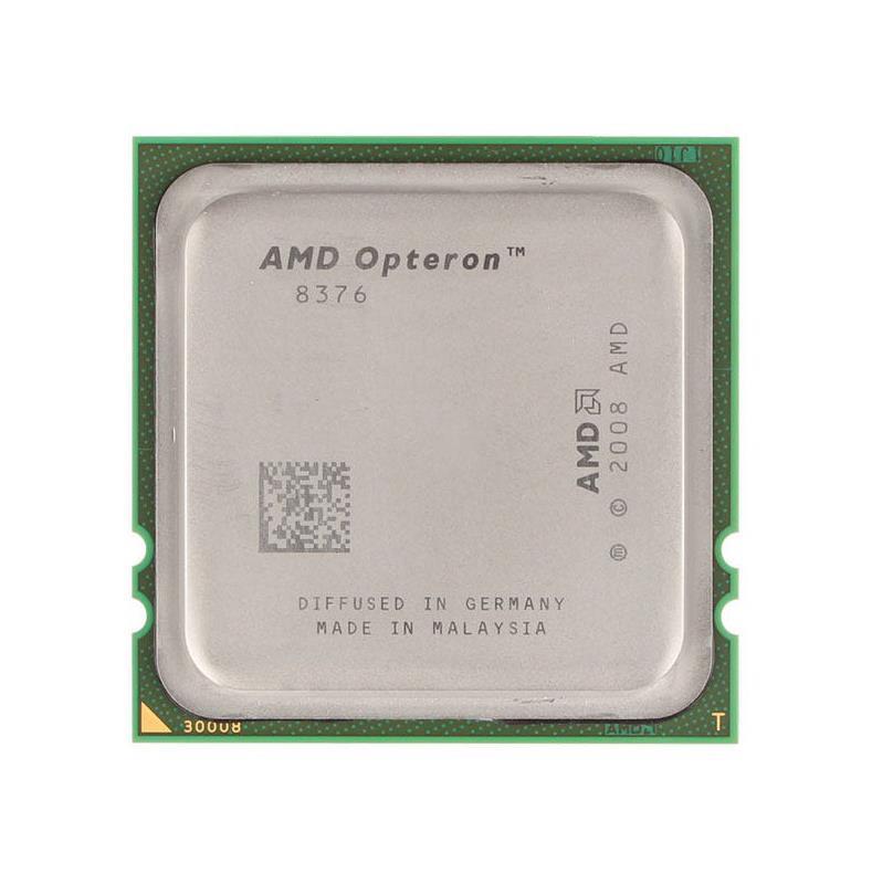 8256A AMD Opteron 8376 HE Quad-Core 2.30GHz 1000MHz FSB 6MB L3 Cache Socket Fr2 Processor