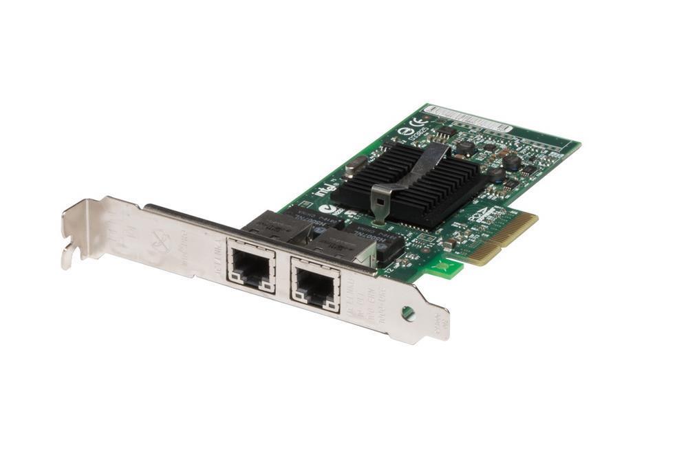 82576EB Intel Dual-Ports RJ-45 1Gbps PCI Express x1 Gigabit Ethernet Server Network Adapter